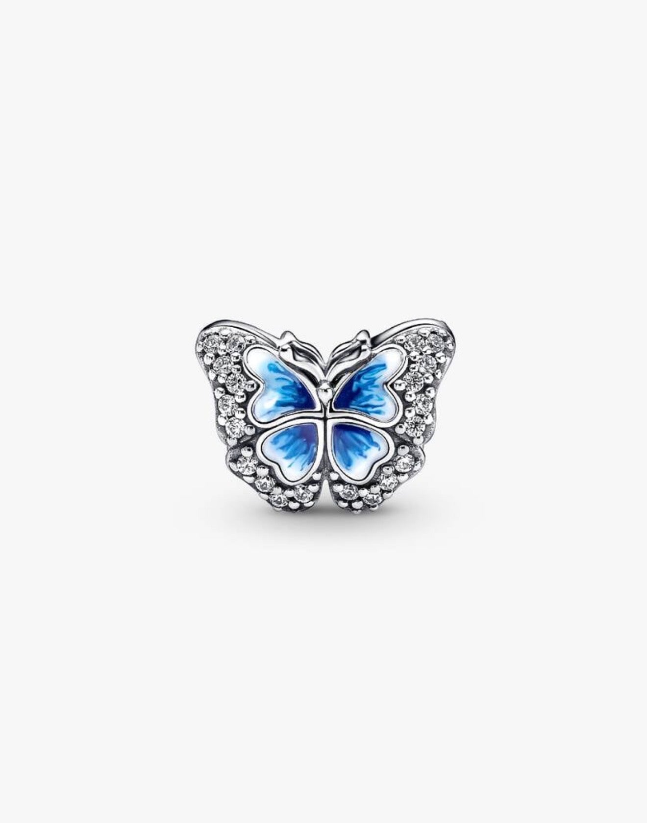Blue Butterfly Sparkling Charm