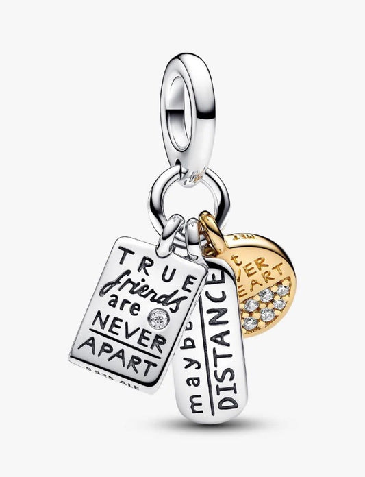 Friendship Triple Dangle Charm