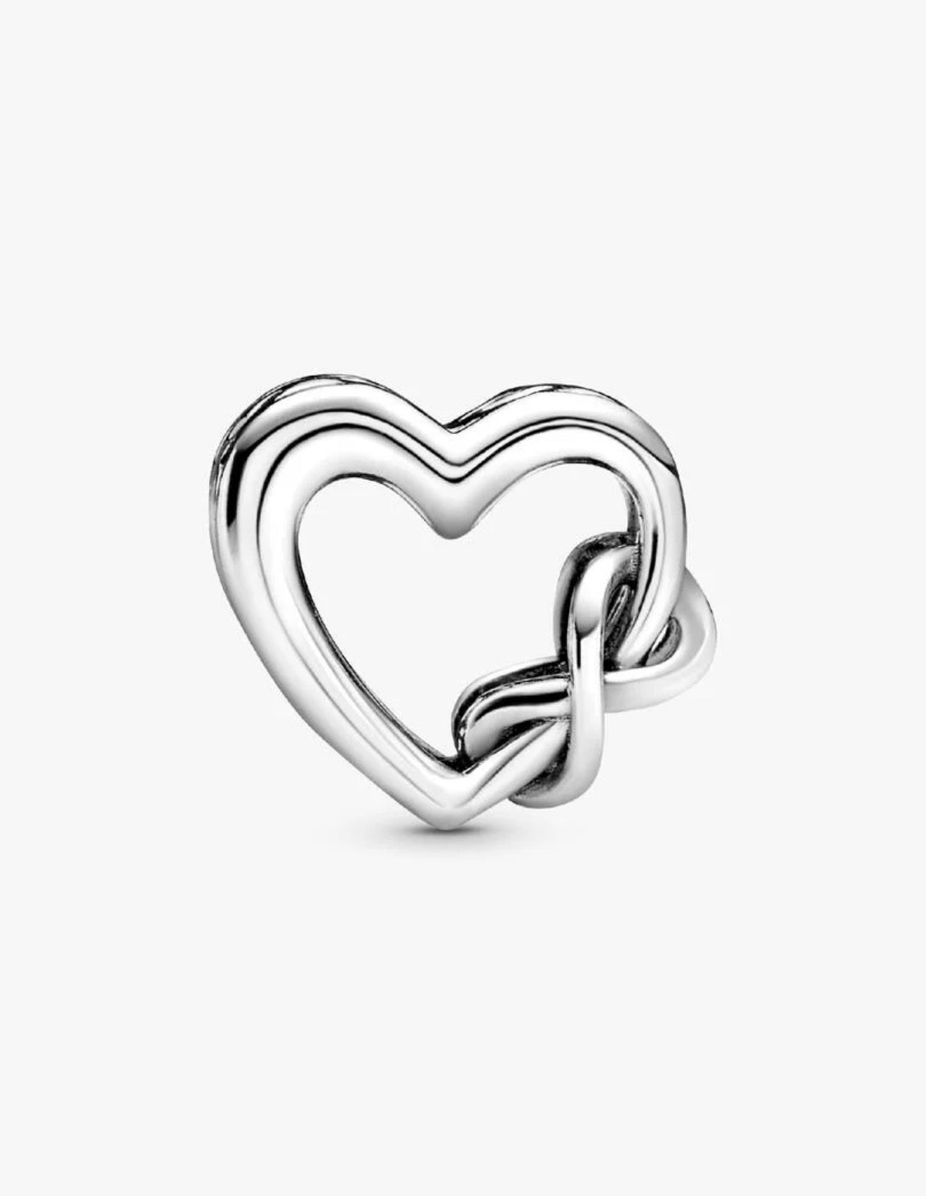 Love You Mom Infinity Heart Charm
