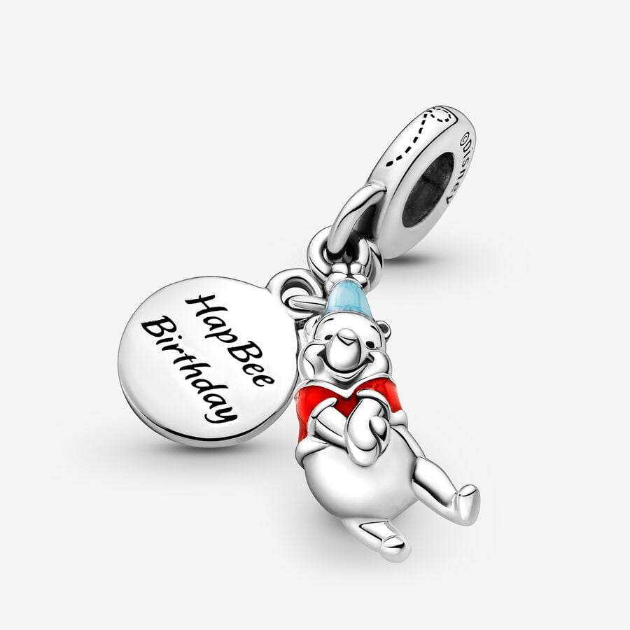 Disney x Pandora Winnie the Pooh Birthday Dangle Charm
