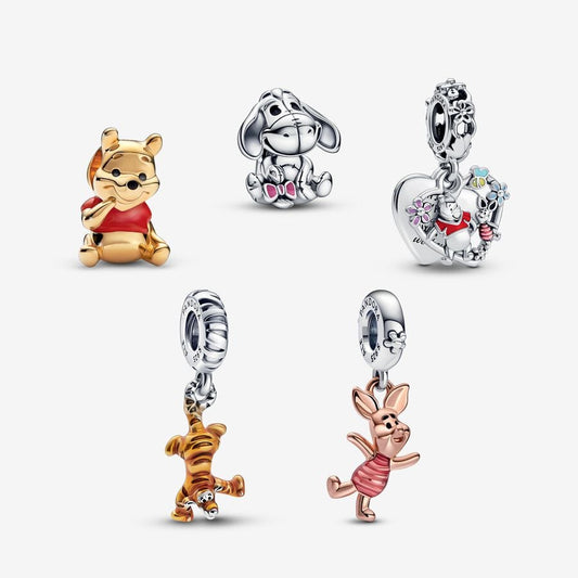 Disney x Pandora Winnie the Pooh Charm Collection Set