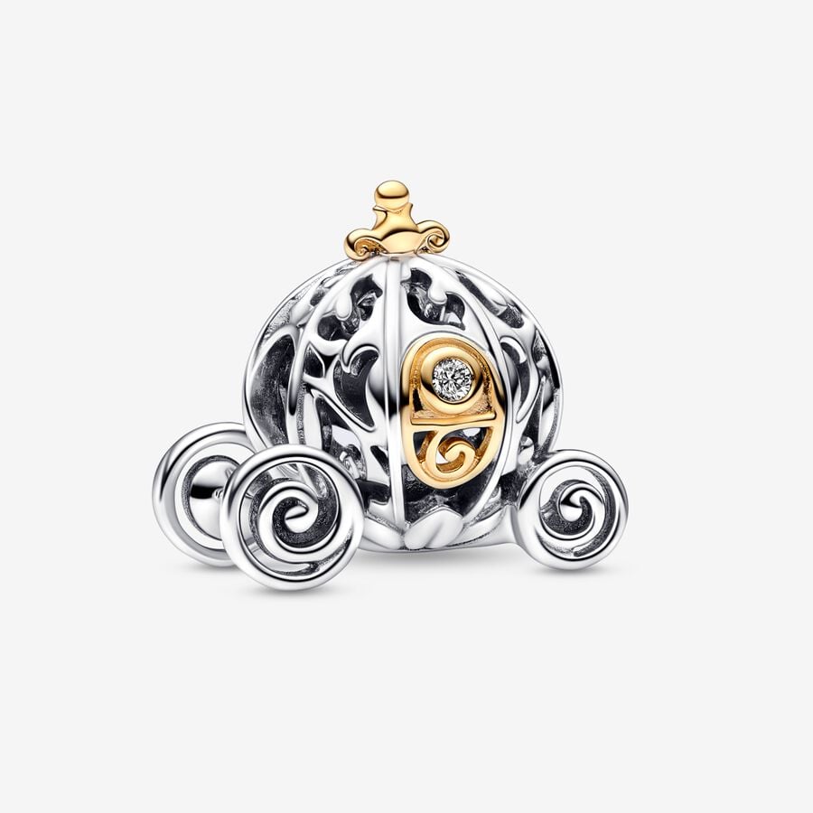 Disney x Pandora 100th Anniversary Cinderella's Enchanted Carriage Lab-grown Diamond Charm