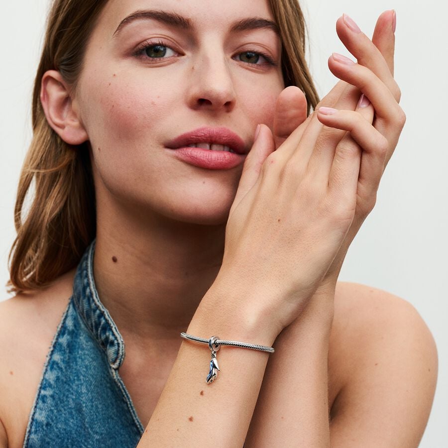 Disney x Pandora Cinderella's Glass Slipper Dangle Charm