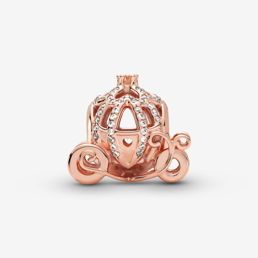 Disney x Pandora Cinderella Sparkling Carriage Charm