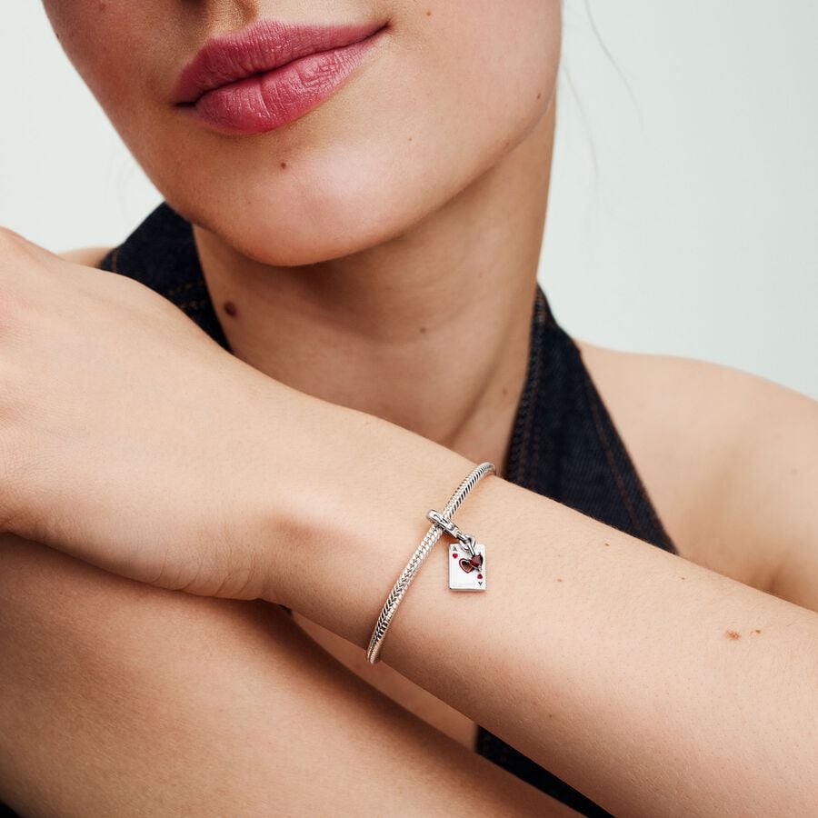 Disney x Pandora Villains Queen of Hearts Double Dangle Charm