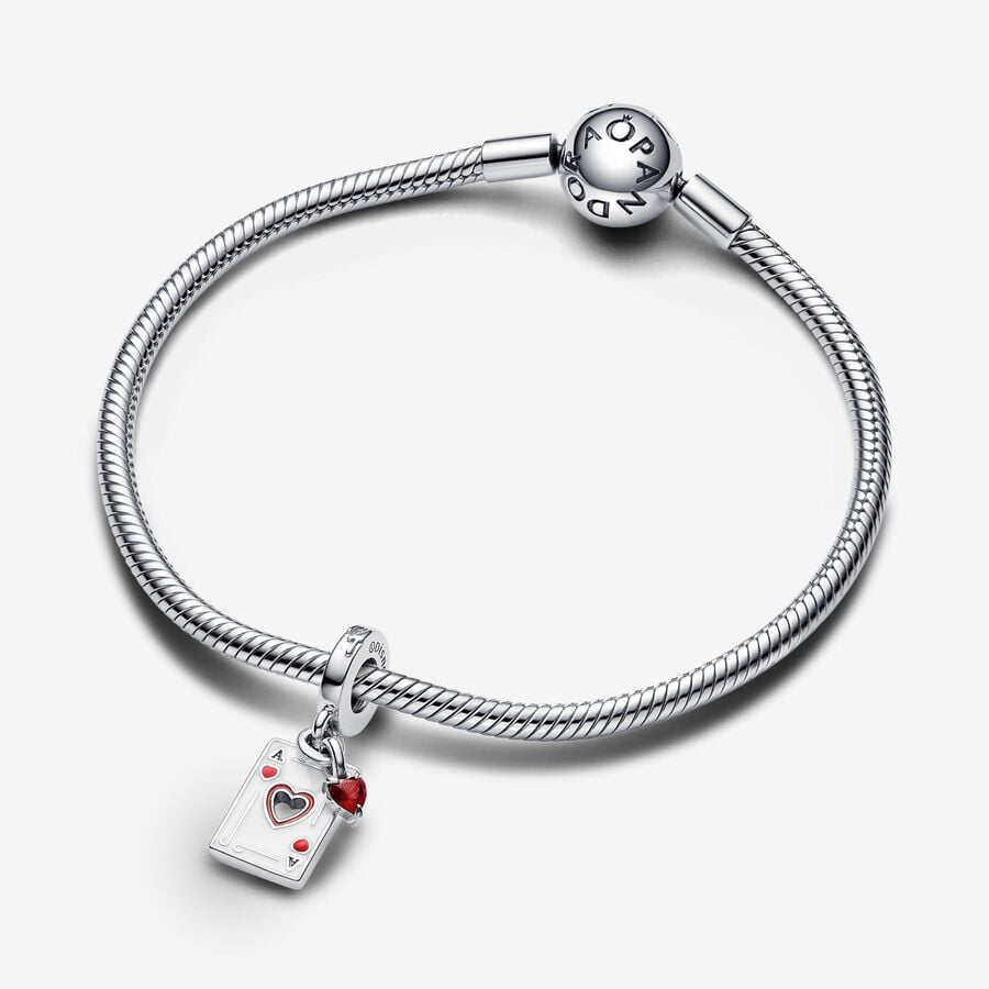 Disney x Pandora Villains Queen of Hearts Double Dangle Charm