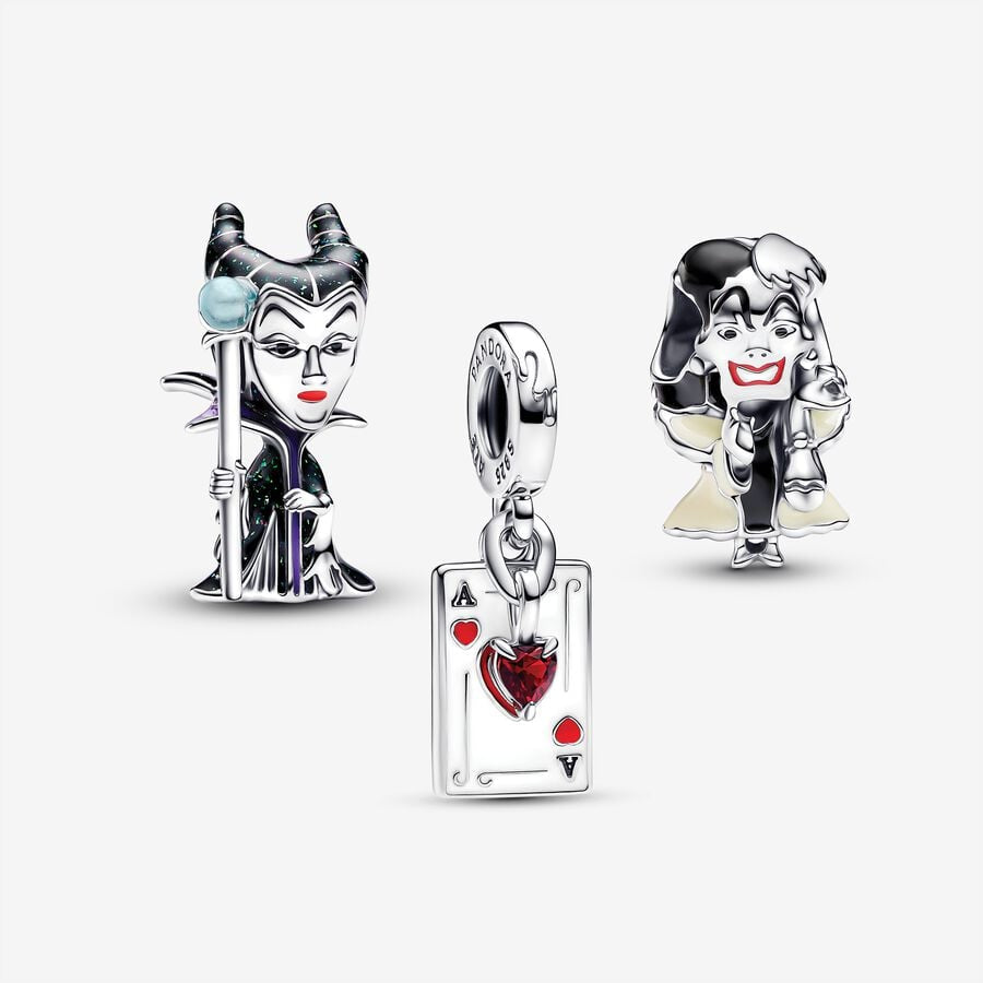 Disney x Pandora Villains Charm Trio