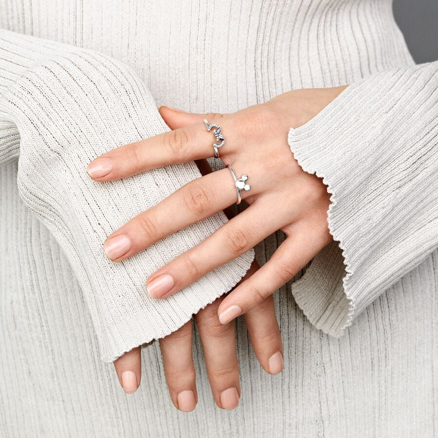 Disney x Pandora Mickey Silhouette Ring
