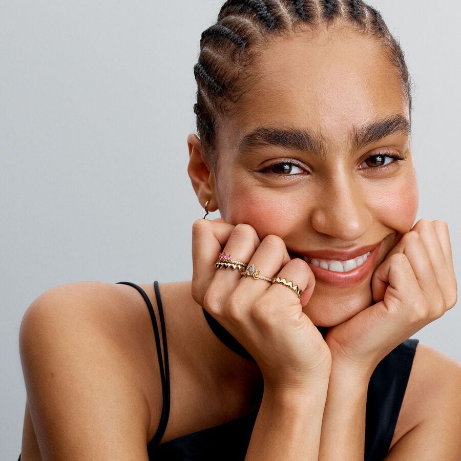 Disney x Pandora Princess Rapunzel Tiara Ring