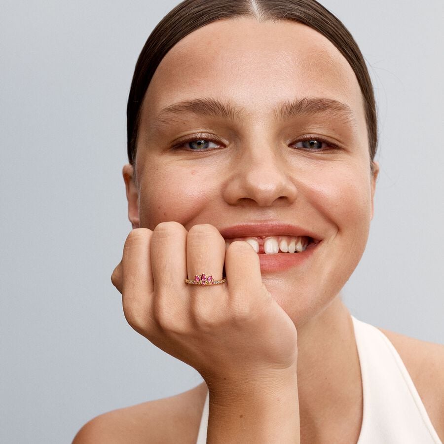 Disney x Pandora Princess Rapunzel Tiara Ring