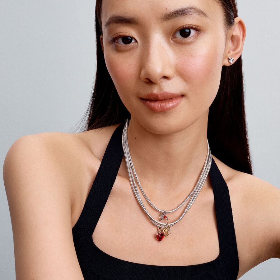 Disney x Pandora Mickey Mouse & Minnie Mouse Splittable Dangle Charm