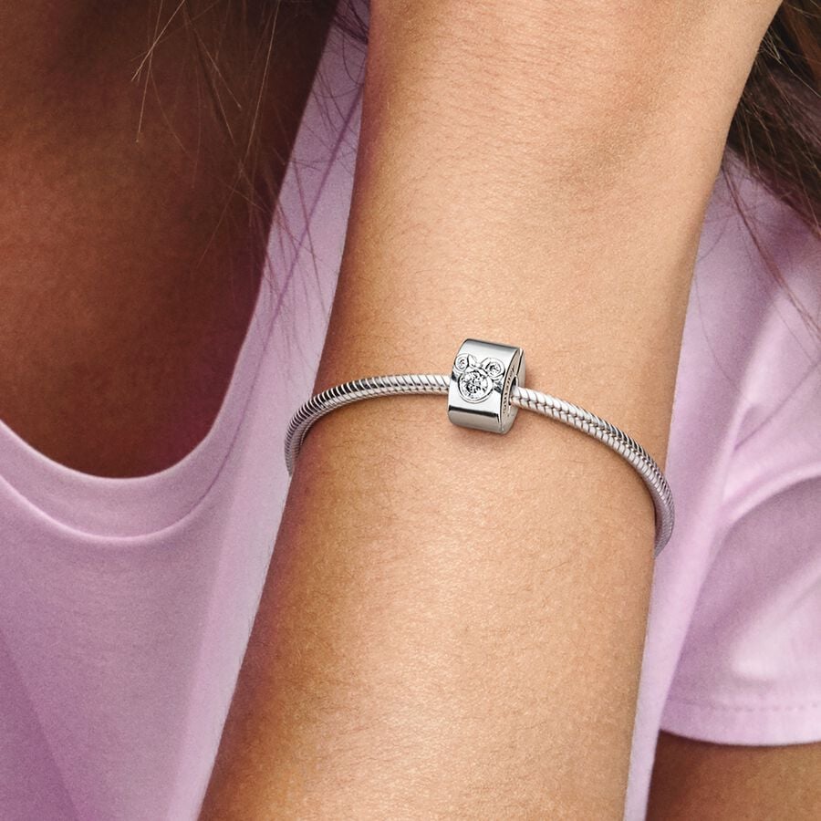 Disney x Pandora Mickey Mouse & Minnie Mouse Clip Charm