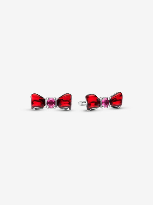 Disney x Pandora Snow White Bow Stud Earrings