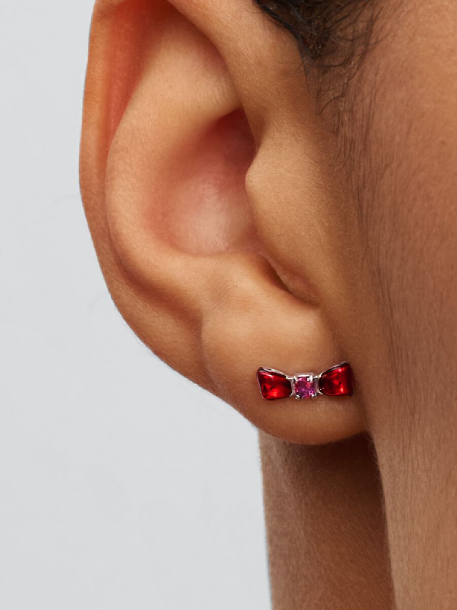 Disney x Pandora Snow White Bow Stud Earrings