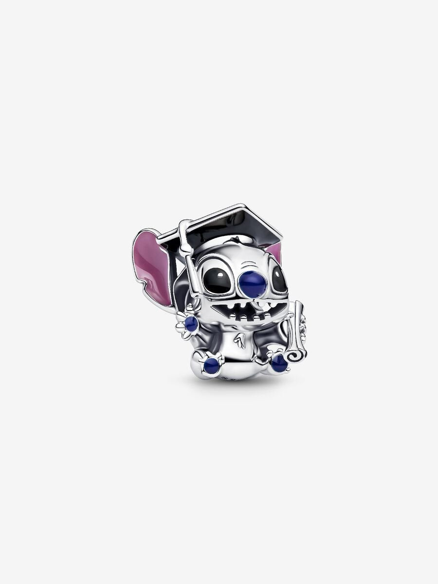 Disney x Pandora Stitch Graduation Charm