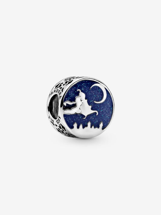 Disney x Pandora Aladdin and Princess Jasmine Magic Carpet Charm