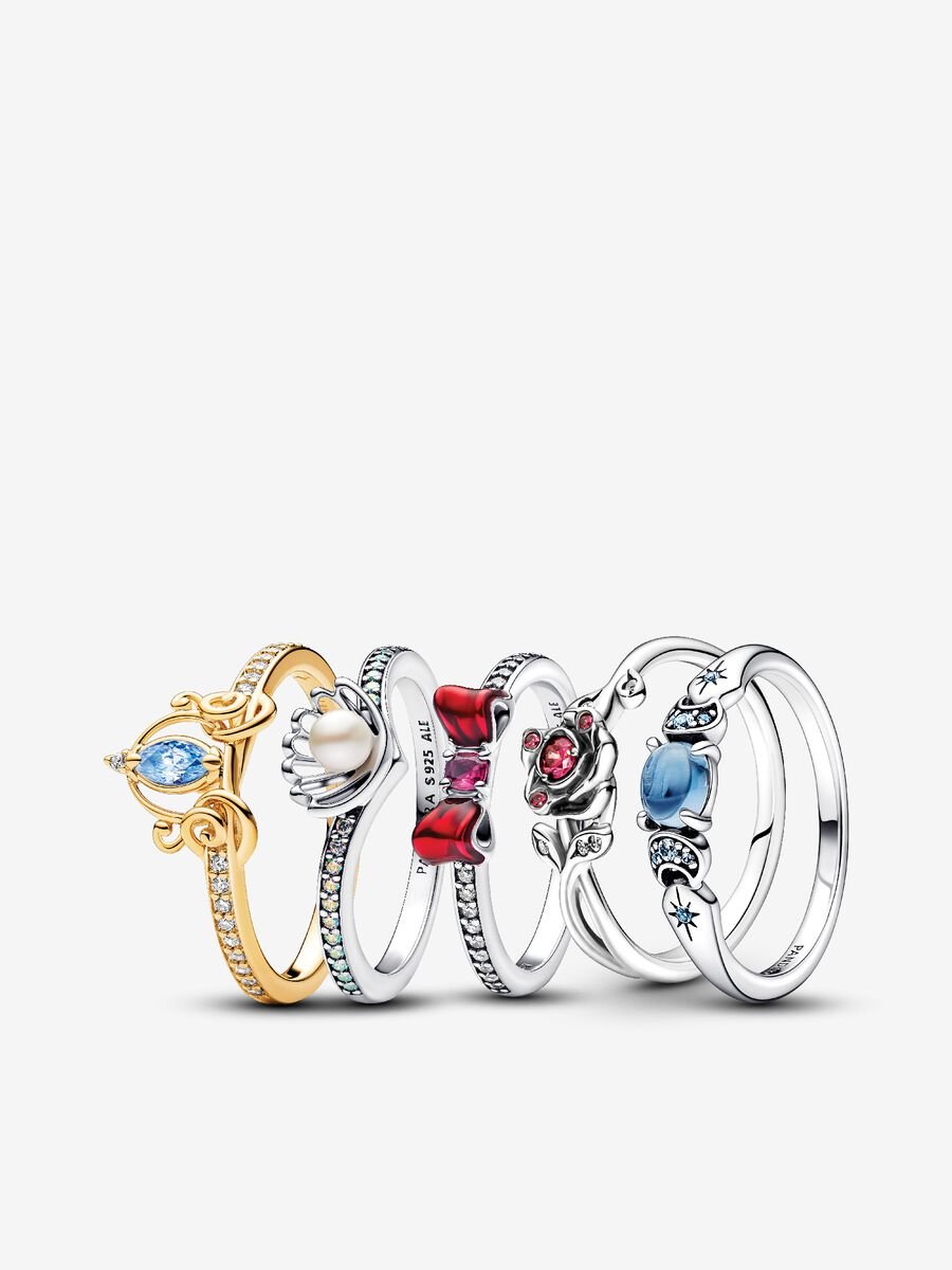Classic Disney x Pandora Princesses Ring Set