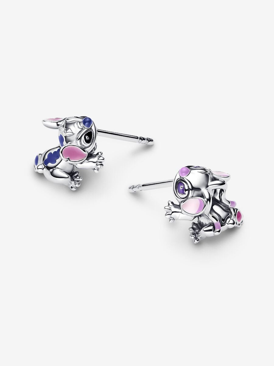 Disney x Pandora Stitch & Angel Stud Earrings