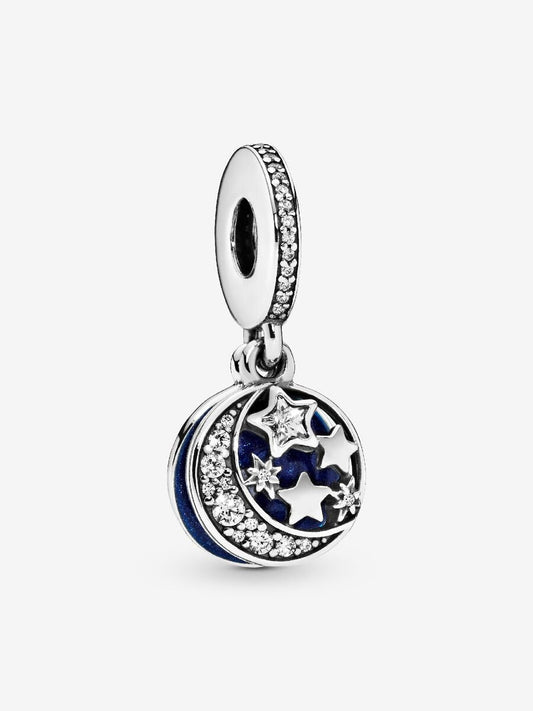Moon & Blue Sky Dangle Charm