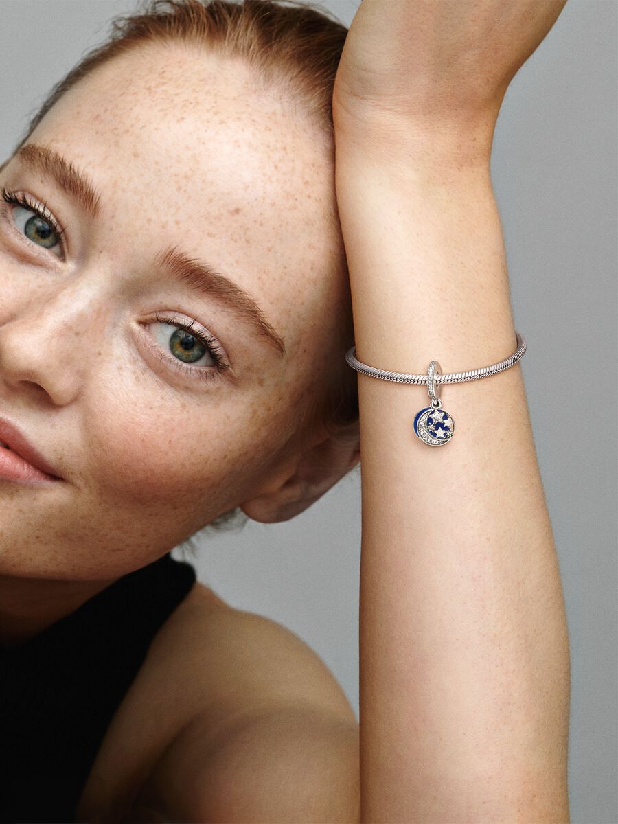 Moon & Blue Sky Dangle Charm