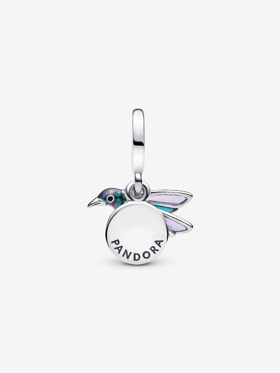 Hummingbird Double Dangle Charm