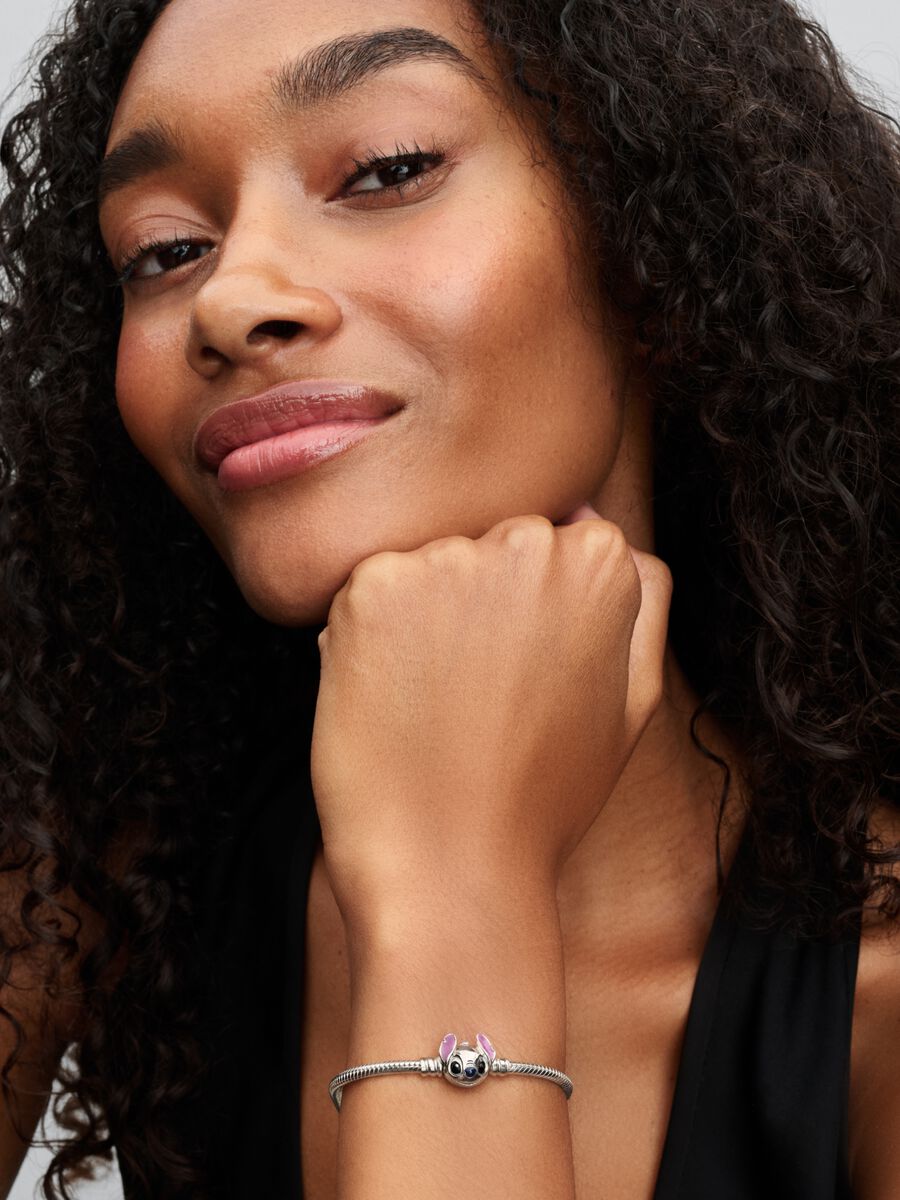 Disney x Pandora Stitch Snake Chain Bracelet