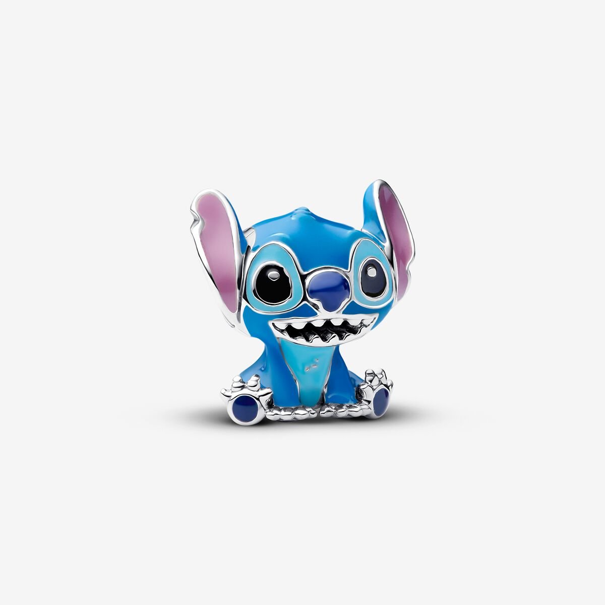 Disney x Pandora Stitch and Angel Charm Duo