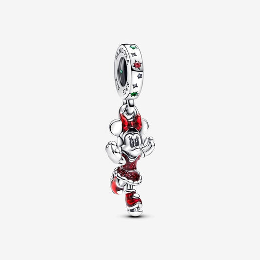 Disney x Pandora Minnie Mouse Ice Skating Dangle Charm