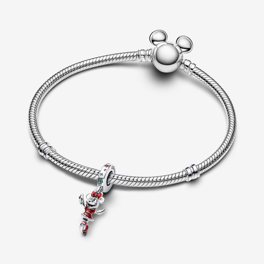 Disney x Pandora Minnie Mouse Ice Skating Dangle Charm