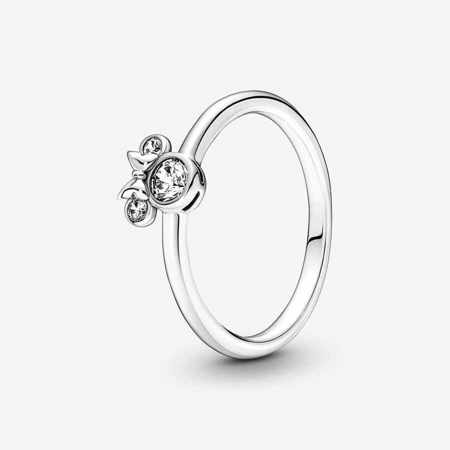 Disney x Pandora Minnie Mouse Sparkling Head Ring
