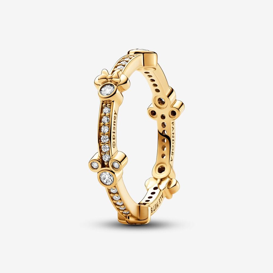 Disney x Pandora Mickey Mouse & Minnie Mouse Sparkling Eternity Ring