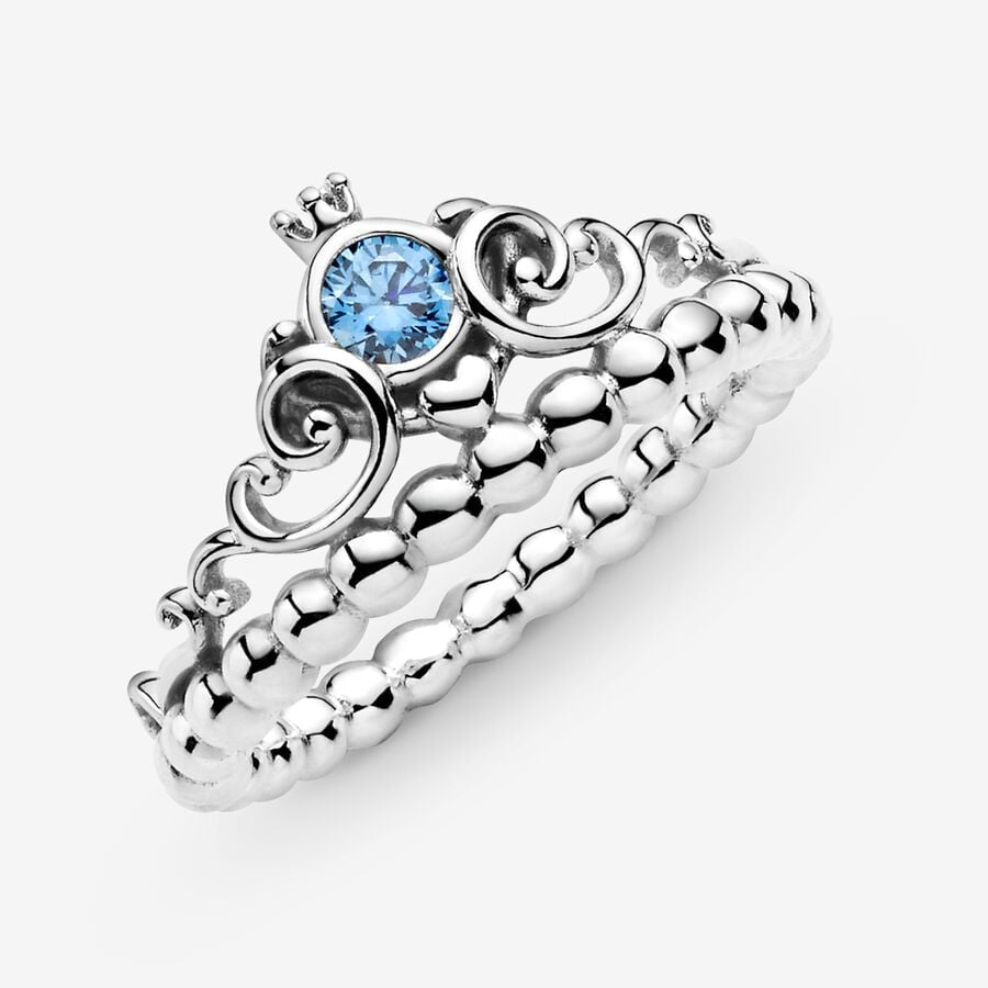 Disney x Pandora Cinderella Blue Tiara Ring