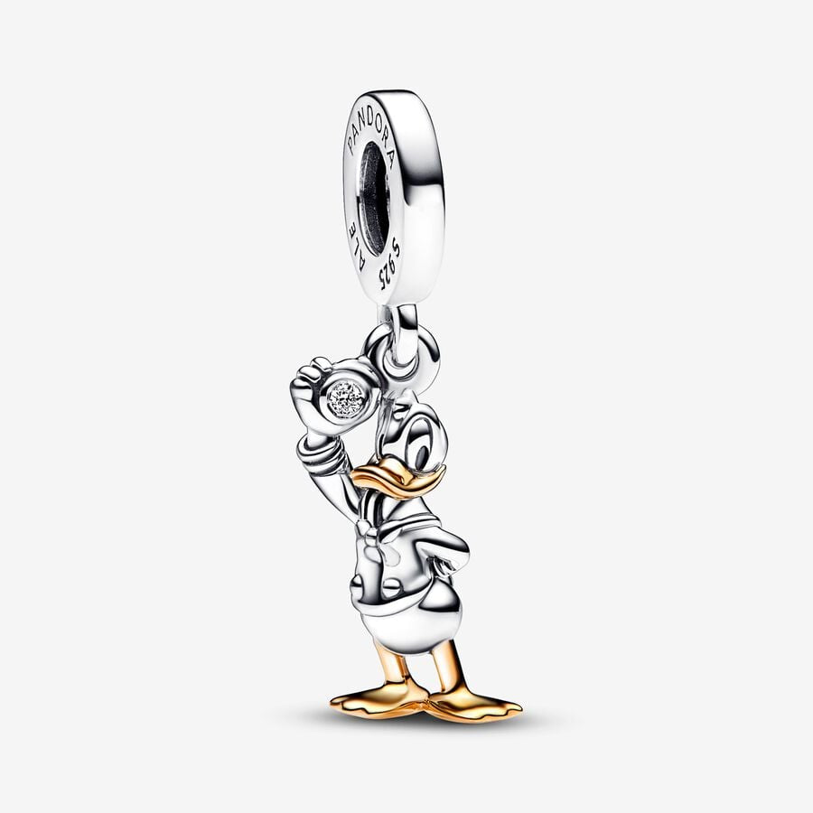 Disney x Pandora 100th Anniversary Donald Duck Lab-grown Diamond Dangle Charm