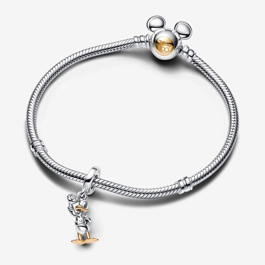 Disney x Pandora 100th Anniversary Donald Duck Lab-grown Diamond Dangle Charm