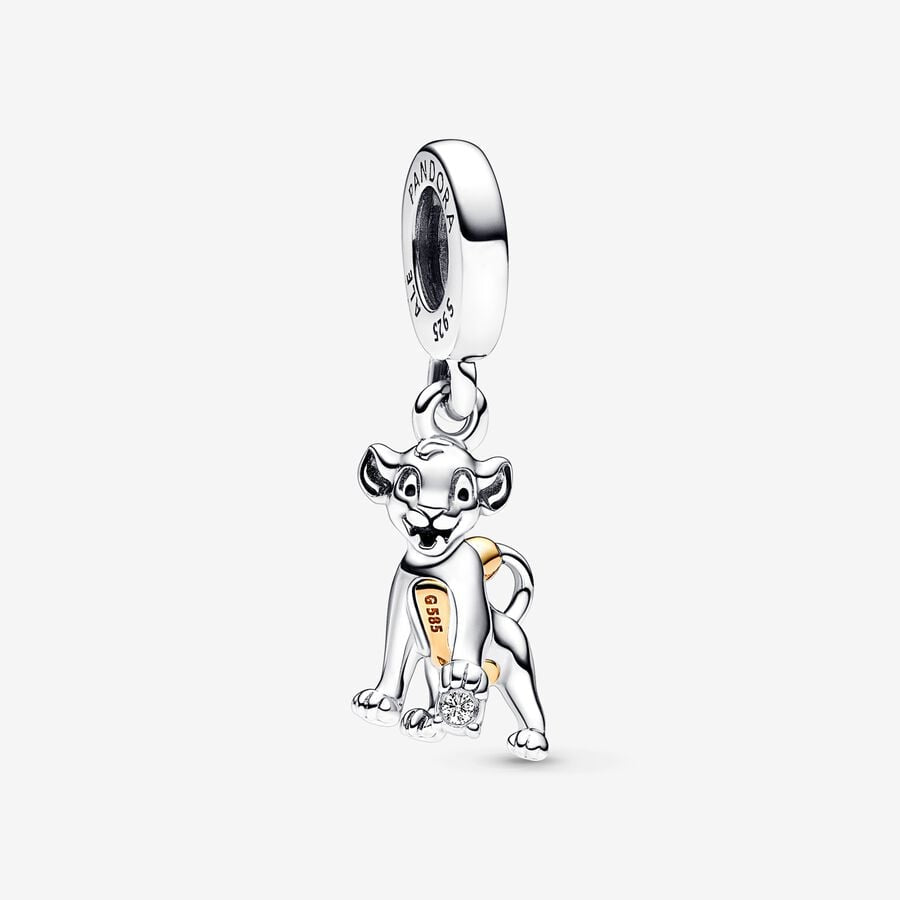 Disney x Pandora 100th Anniversary Simba Lab-grown Diamond Dangle Charm