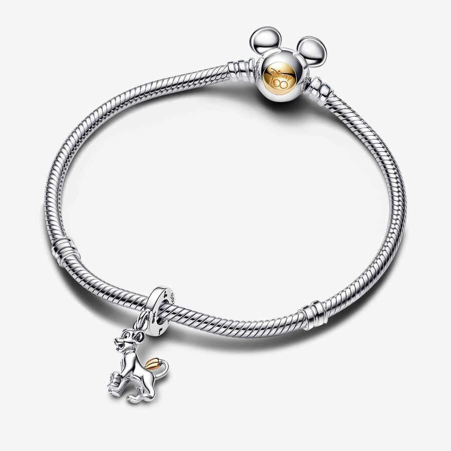 Disney x Pandora 100th Anniversary Simba Lab-grown Diamond Dangle Charm
