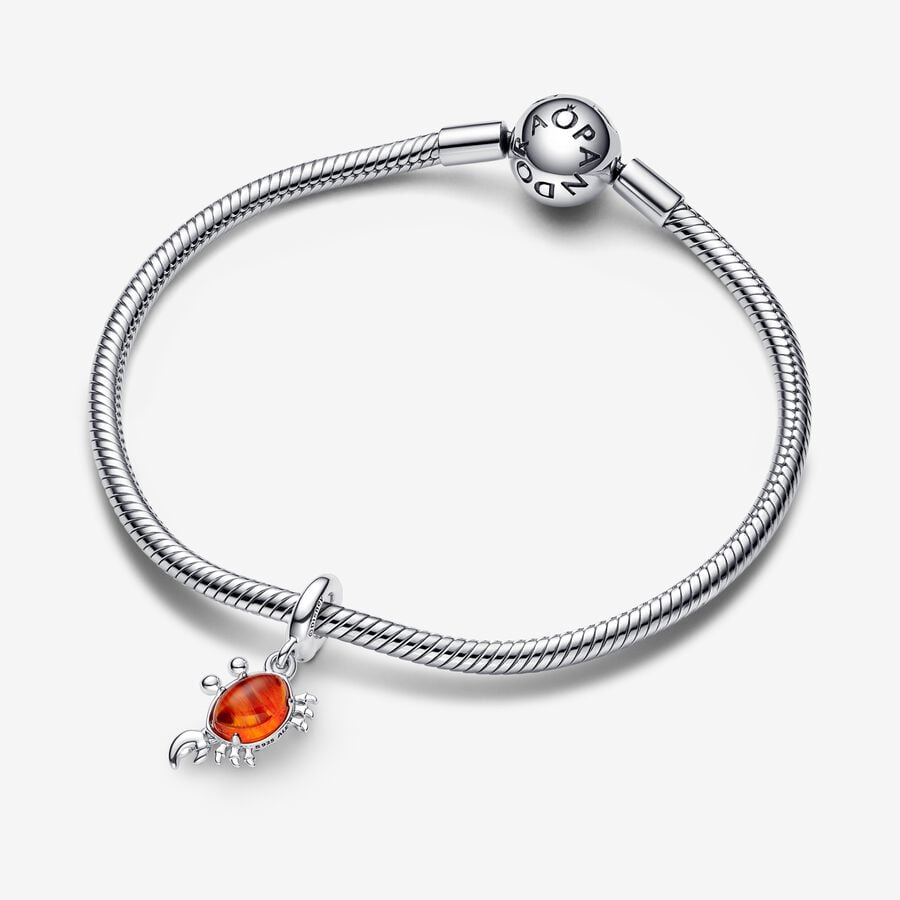 Disney x Pandora The Little Mermaid Sebastian Crab Dangle Charm