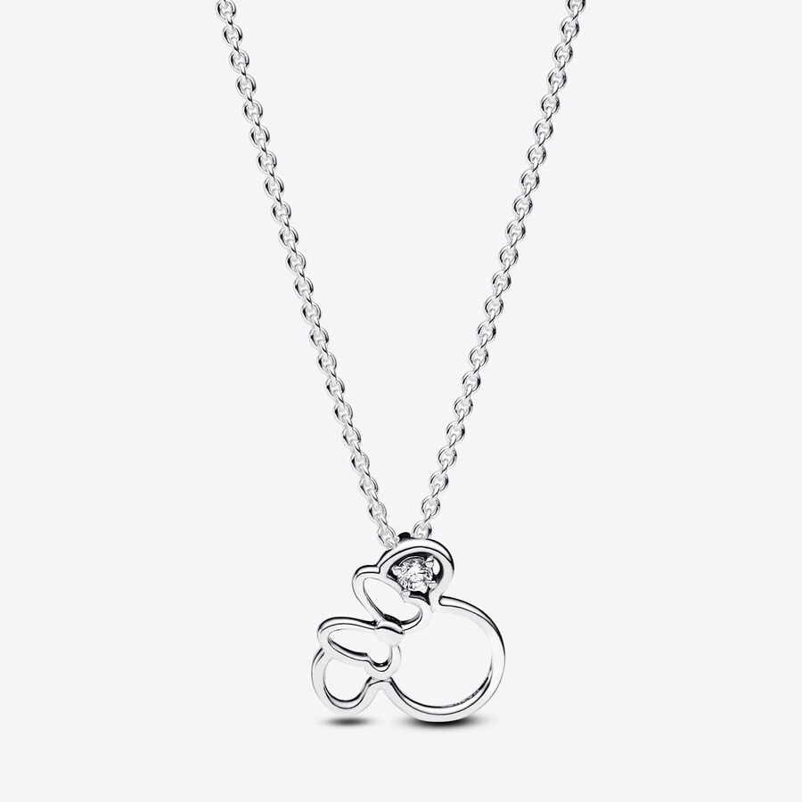 Disney x Pandora Minnie Mouse Silhouette Collier Necklace