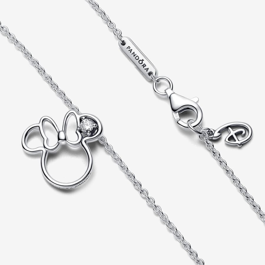 Disney x Pandora Minnie Mouse Silhouette Collier Necklace