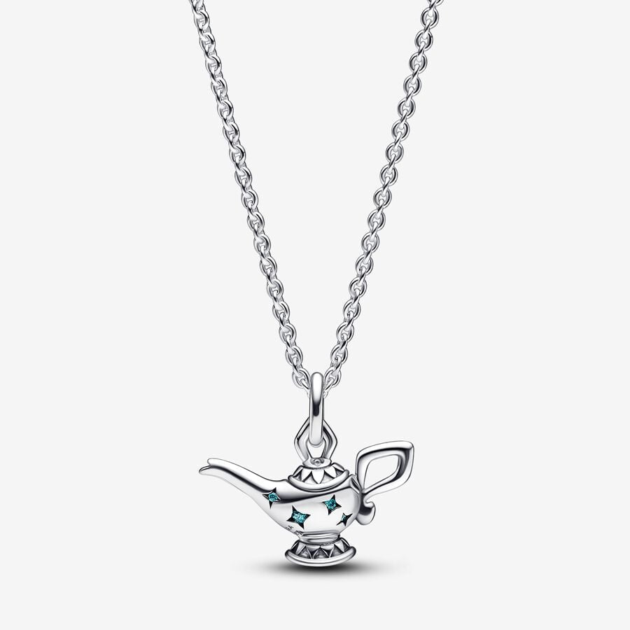Disney x Pandora Aladdin Magic Lamp Pendant Collier Necklace