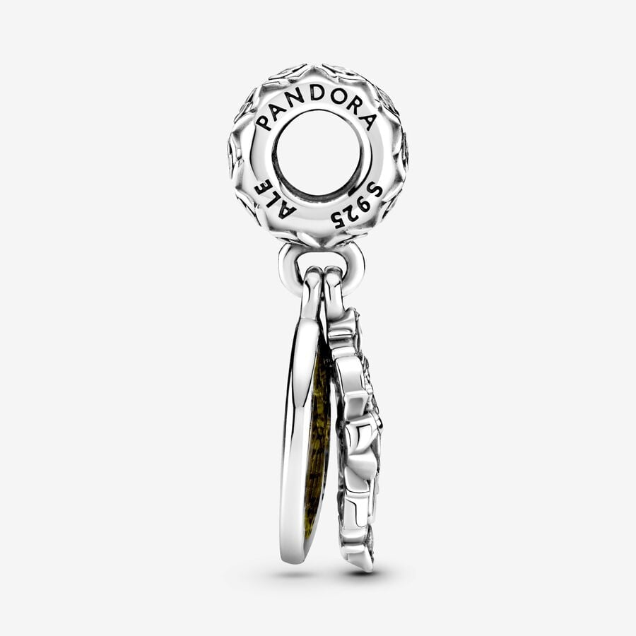 Disney x Pandora Beauty and the Beast Dancing Dangle Charm