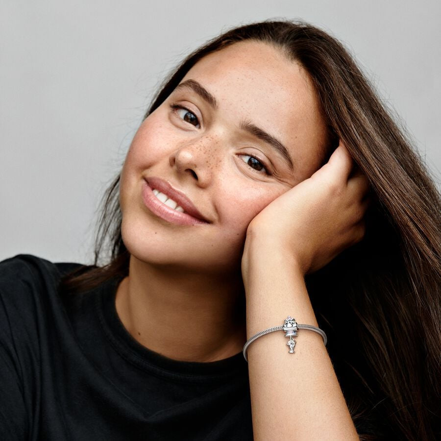 Disney x Pandora Beauty and the Beast Mrs. Potts and Chip Dangle Charm