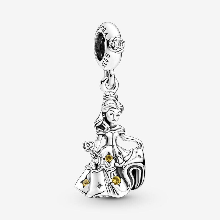 Disney x Pandora Beauty and the Beast Dancing Belle Dangle Charm