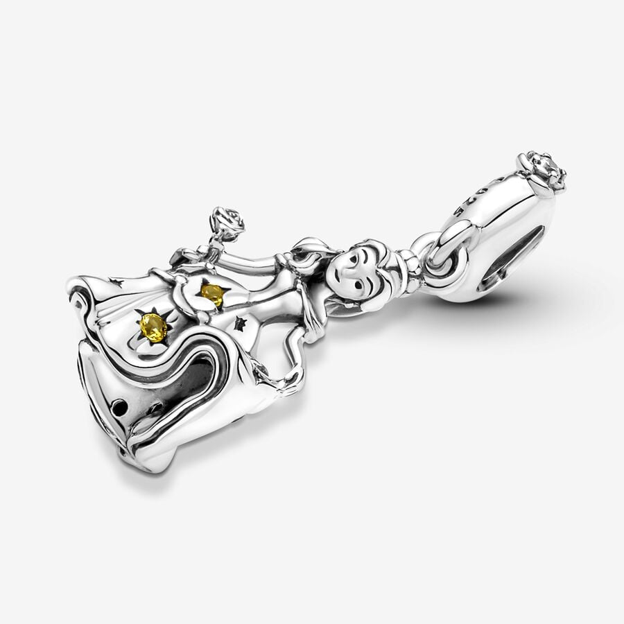 Disney x Pandora Beauty and the Beast Dancing Belle Dangle Charm
